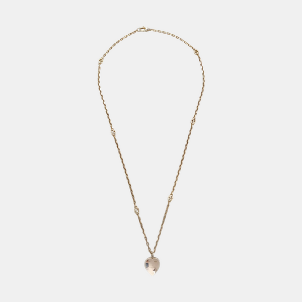 Interlocking G 925 Sterling Silver Necklace