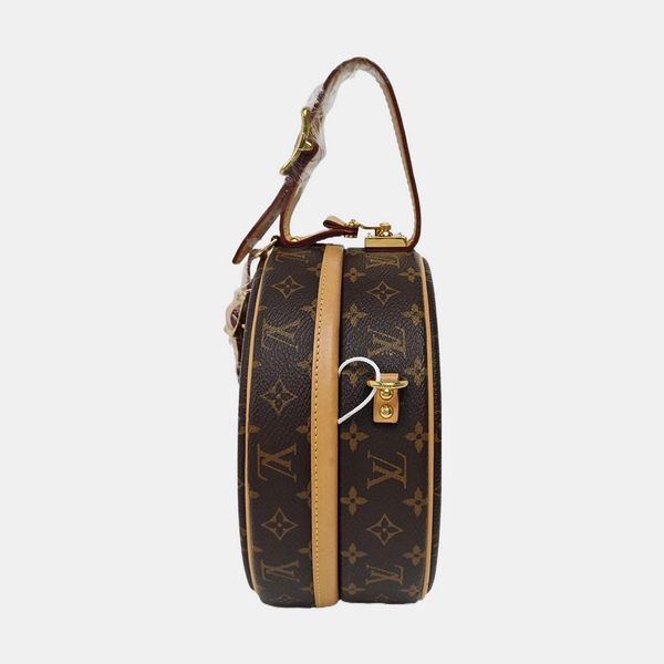 BOITE CHAPEAU PM Monogram Coated Canvas Brown