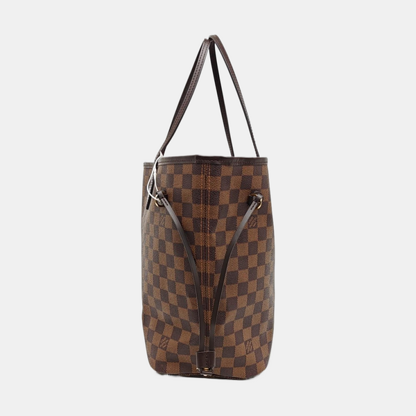 NEVERFULL MM Damier Ebene Coated Canvas Brown
