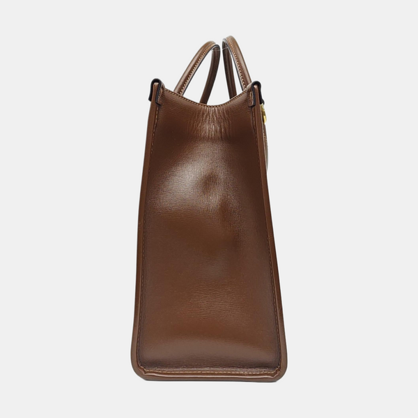 Retro Small Monogram Coated Canvas Brown