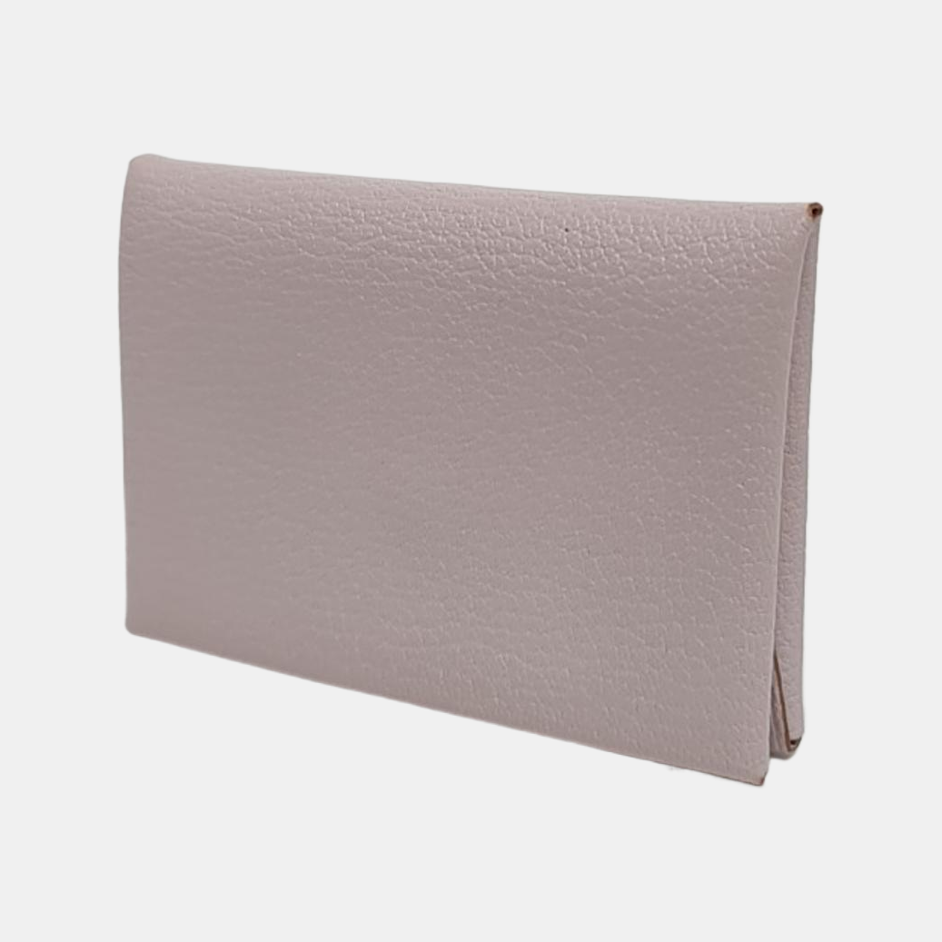 Calvi Chèvre Mysore Purple Card Holder