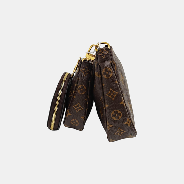 MULTI Monogram Coated Canvas Brown