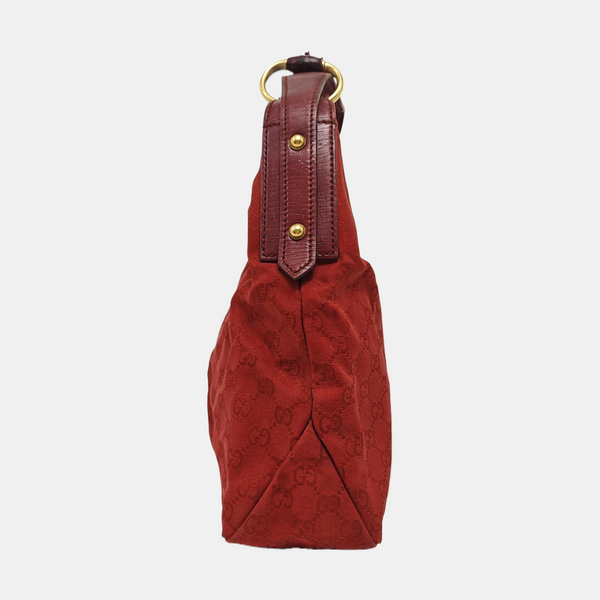Monogram Canvas Top Handle Bag Red