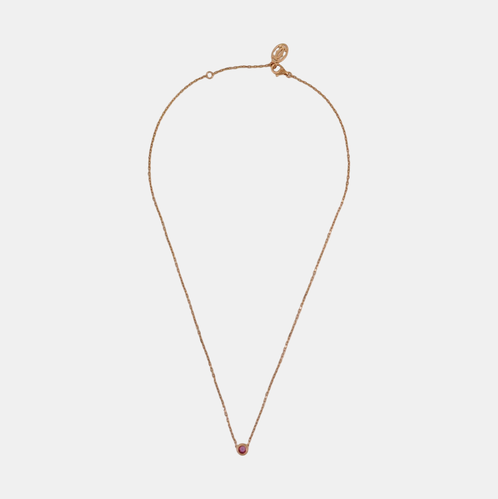CARTIER D'AMOUR 18k Rose Gold Necklace