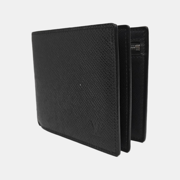 AMERIGO Calfskin Black Wallet