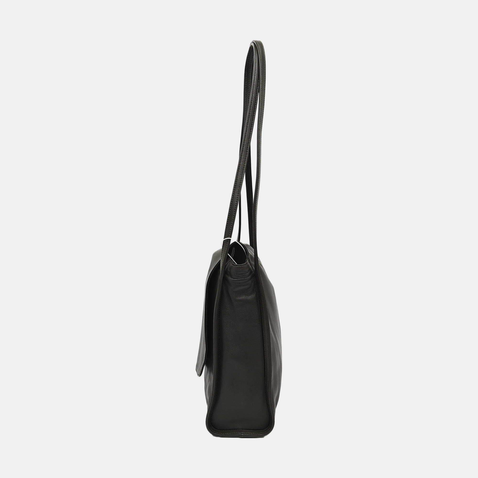 Calfskin Shoulder Bag Green