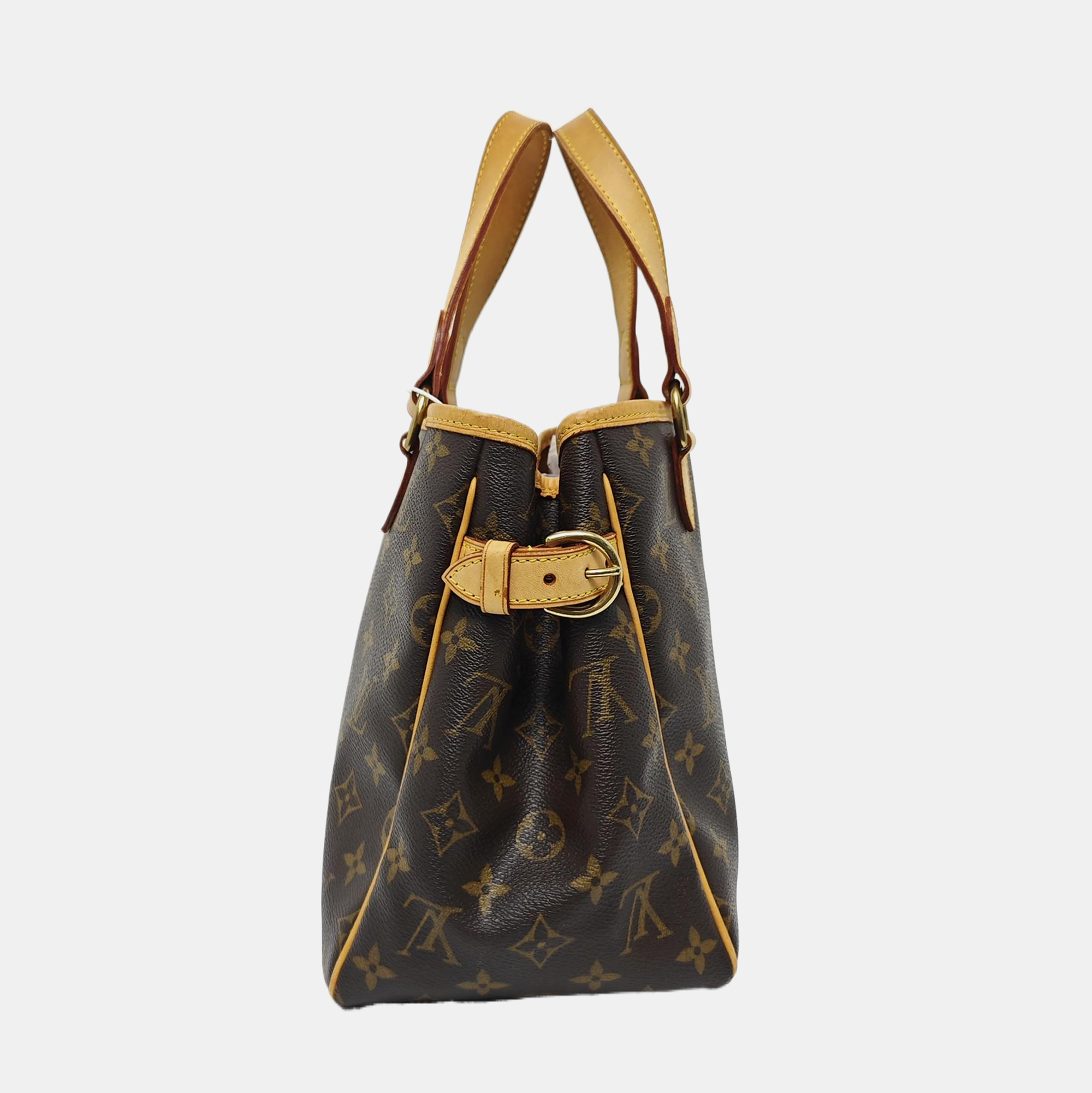 BATIGNOLLES PM Monogram Coated Canvas Brown