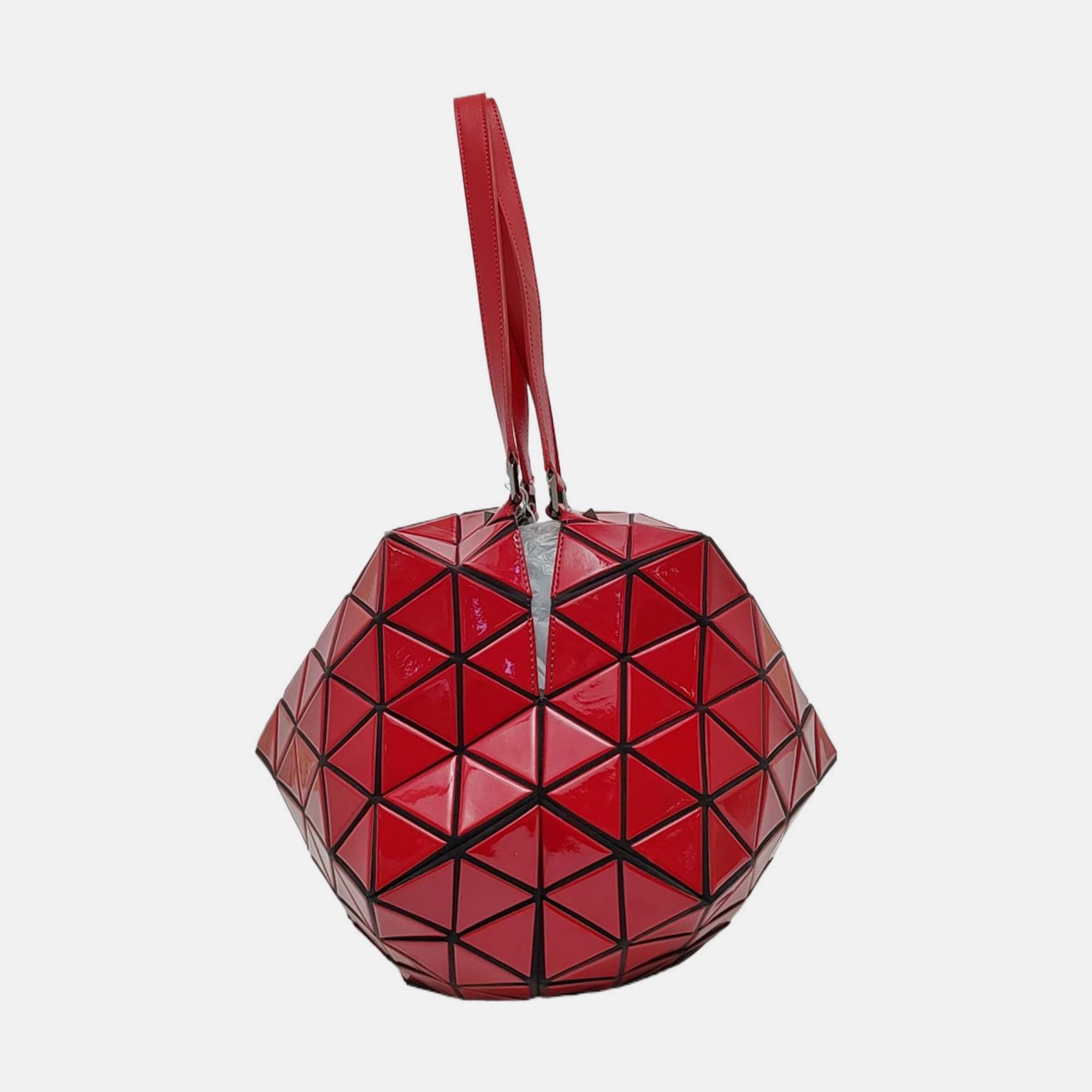Special Material Shoulder Bag Red