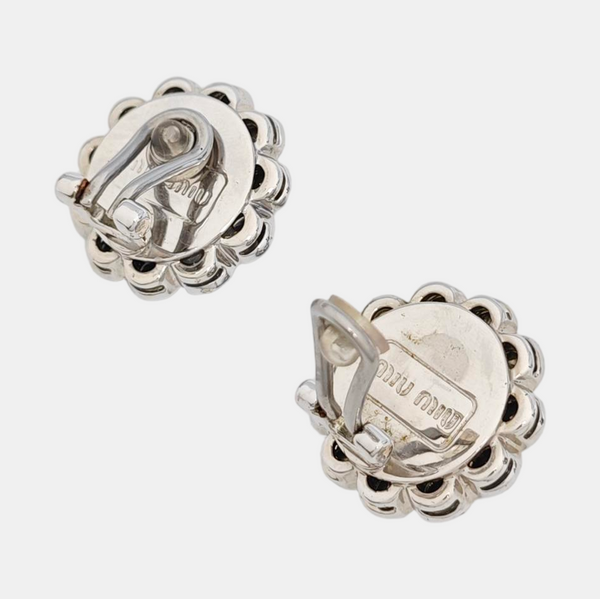 Metal Multicolor Stud Earrings