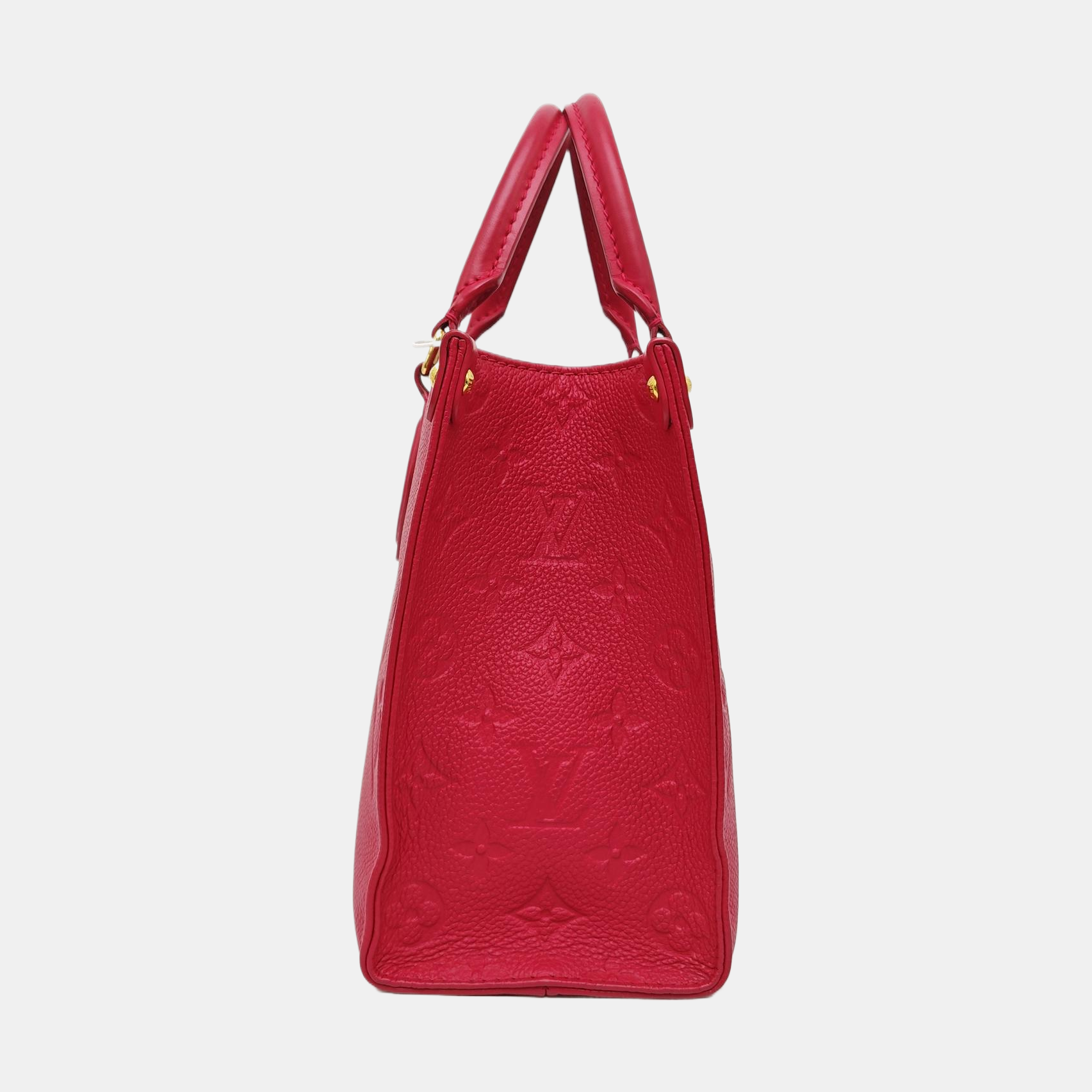 ONTHEGO PM Monogram Calfskin Red