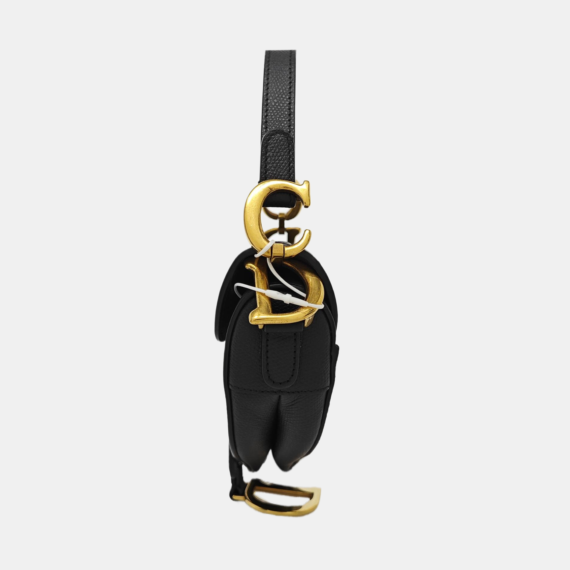 Saddle Mini Calfskin Black