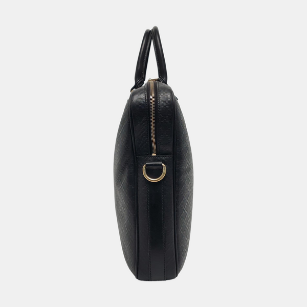 Diamante Quilted Calfskin Black