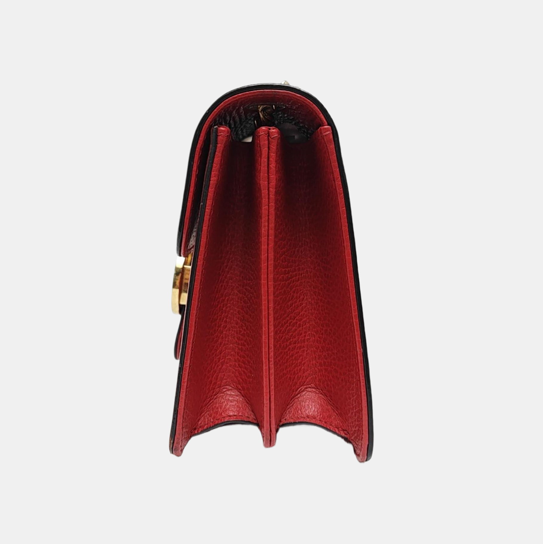 Authenticated pre-owned  Interlocking G Small Calfskin Red - Shoulder Bag at Looply