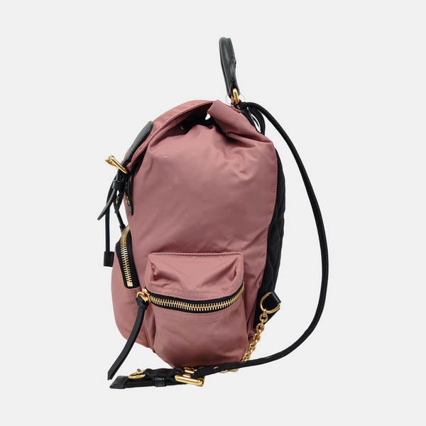 The Rucksack Medium Nylon Beige