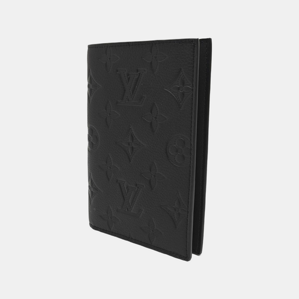 SLENDER Monogram Calfskin Black Wallet