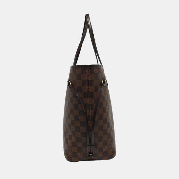 NEVERFULL MM Coated Canvas Brown