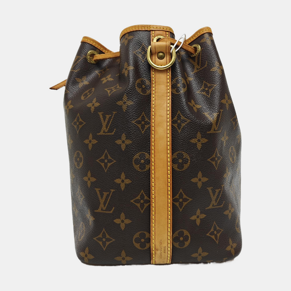 NÉONOÉ PM Monogram Coated Canvas Brown