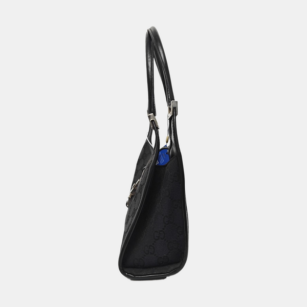Bardot Monogram Canvas Black