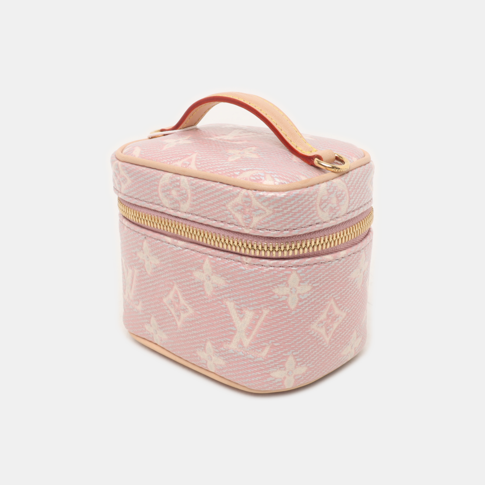 NICE Monogram Calfskin Pink