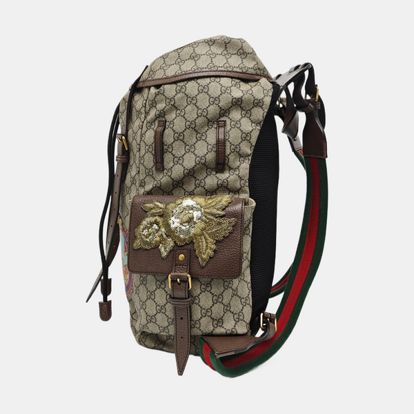 Disney X Gucci Monogram Coated Canvas Beige