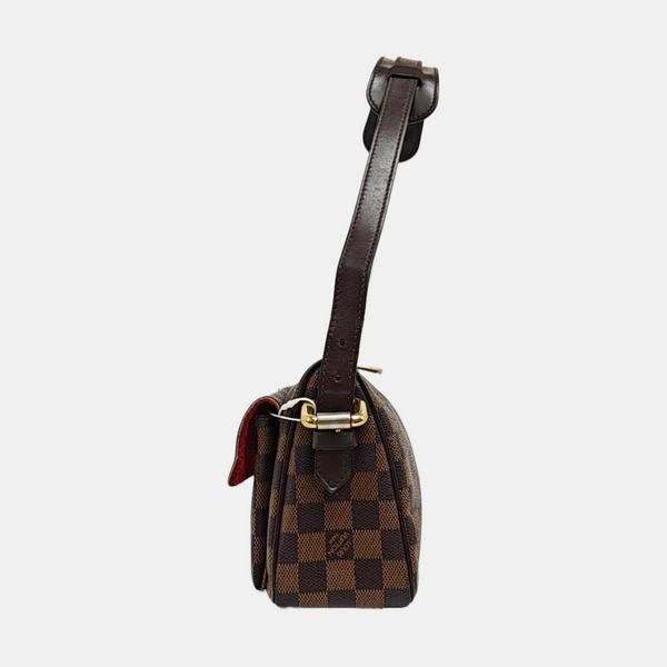 RAVELLO GM Damier Ebene Coated Canvas Brown