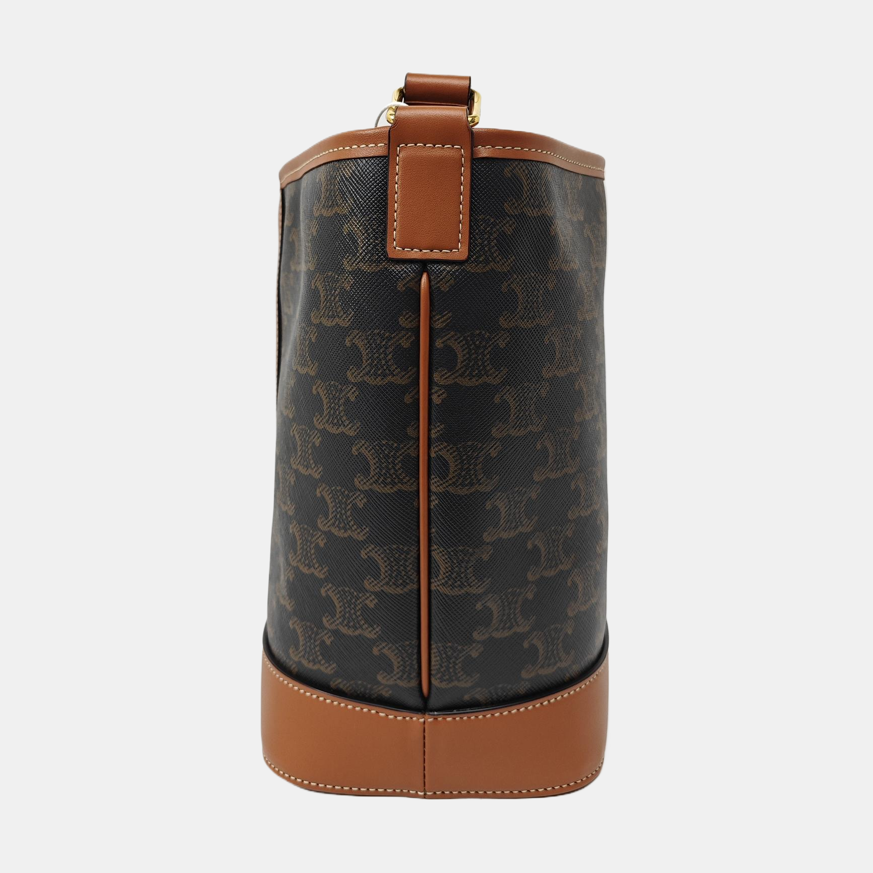 TRIOMPHE CANVAS Small Coated Canvas Brown