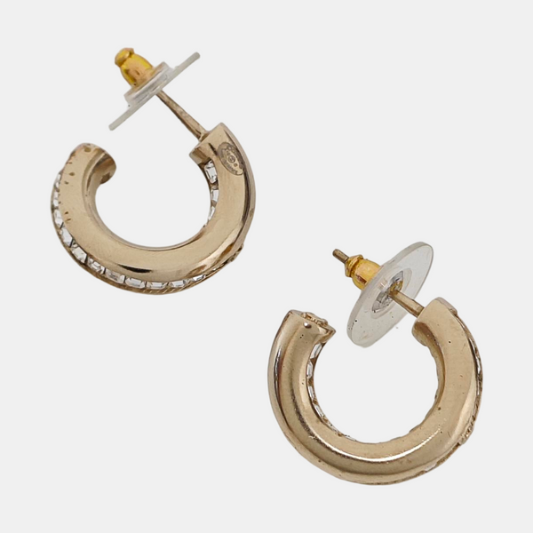 Metal Gold Stud Earrings