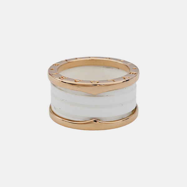 B.ZERO1 18k Rose Gold Ring EU 56