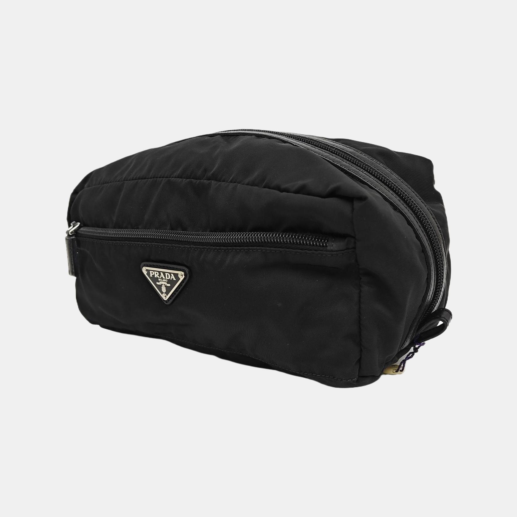 Nylon Clutch Black