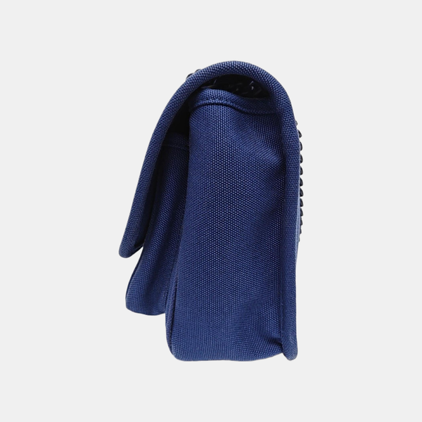 Canvas Crossbody Bag Blue
