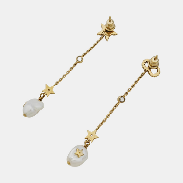 La Petite Tribale Metal Gold Earrings