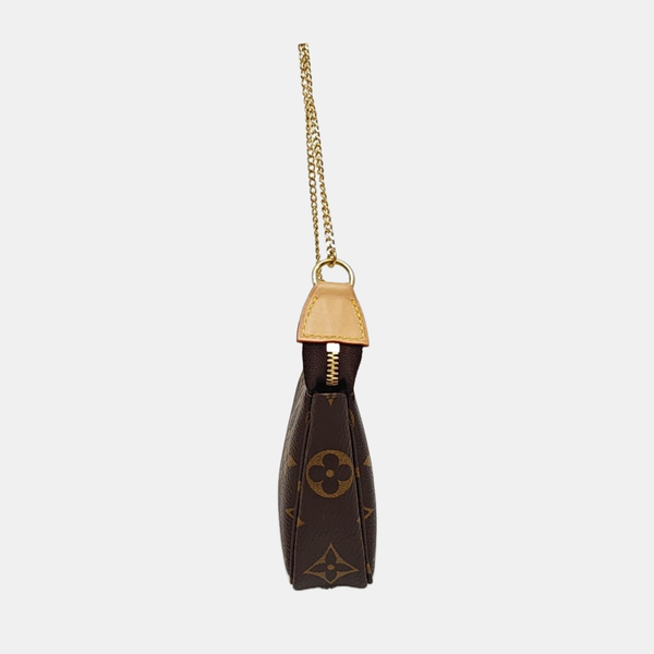 ACCESSOIRES Mini Monogram Coated Canvas Brown