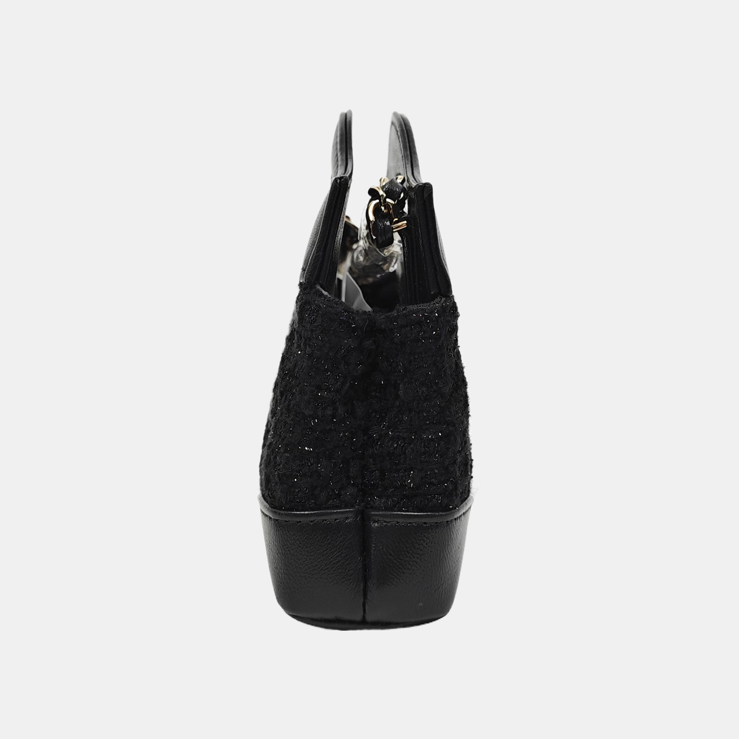 CHANEL 31 Quilted Wool Black