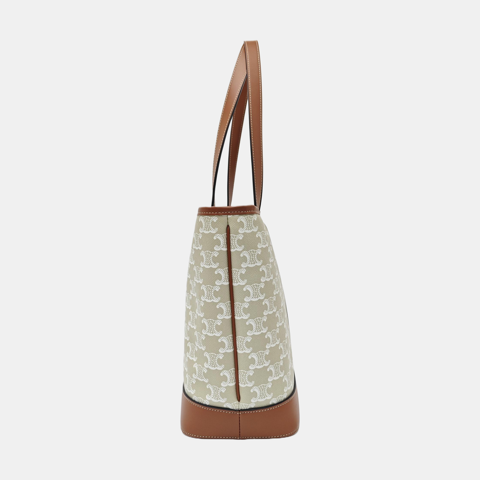 TRIOMPHE CANVAS Small Coated Canvas Beige