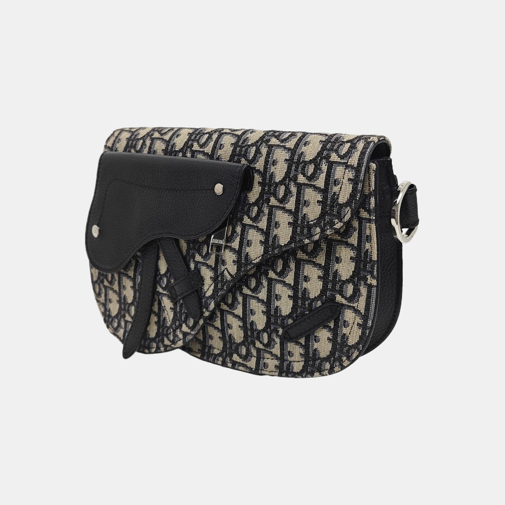 Saddle Monogram Canvas Azul