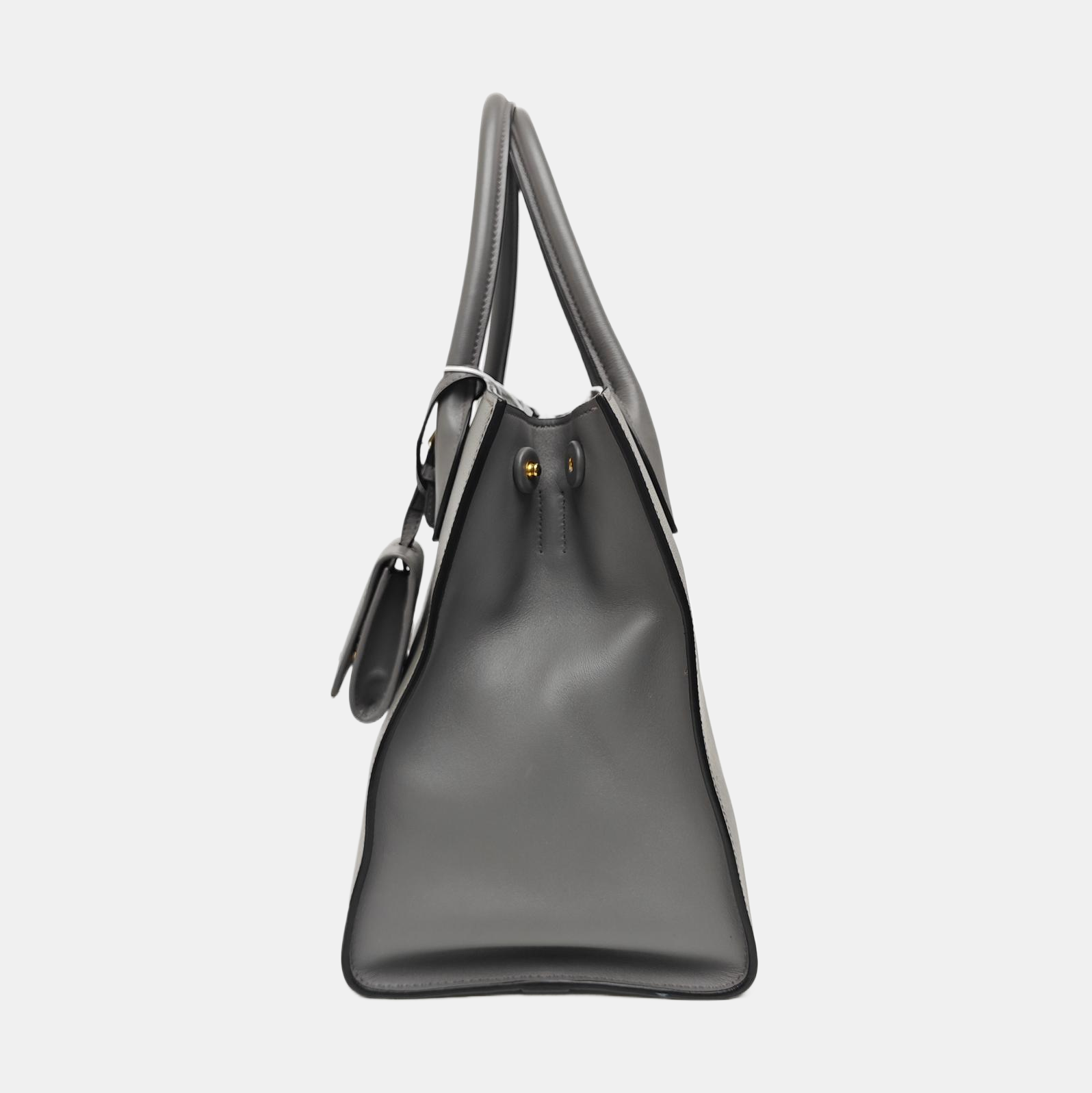 Monochrome Saffiano Calfskin Gray