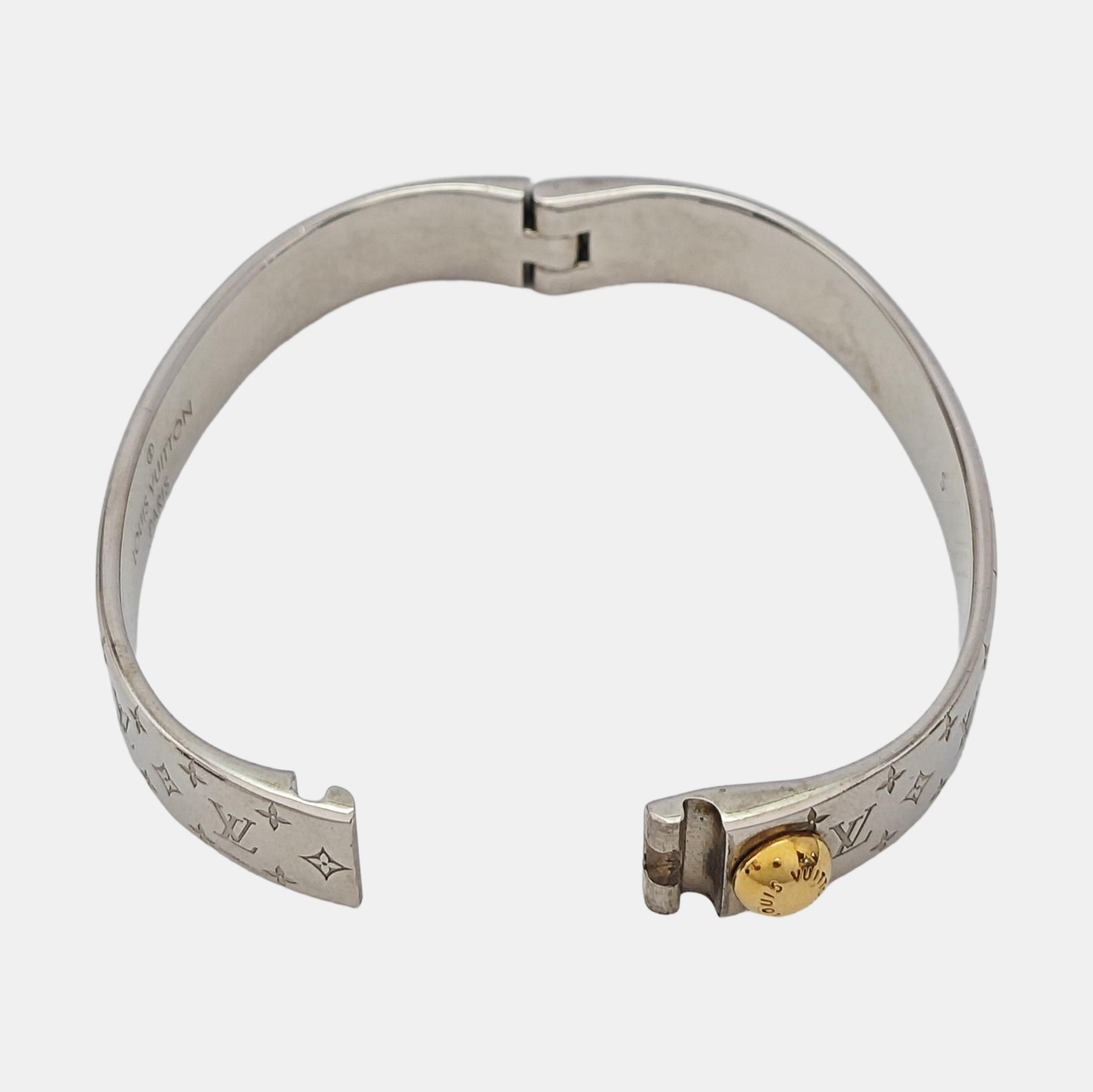 NANOGRAM Metal Silver Bangle