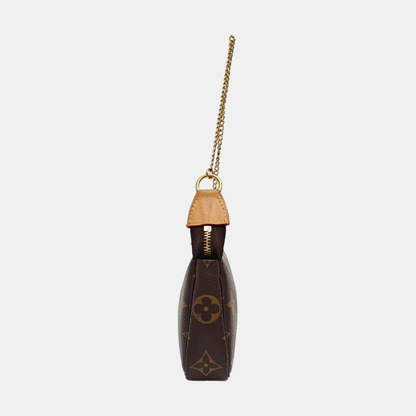 ACCESSOIRES Mini Monogram Coated Canvas Brown