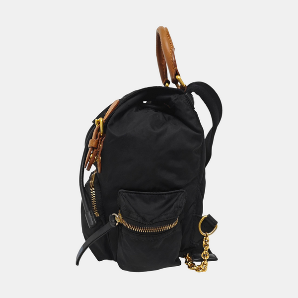 The Rucksack Nylon Black