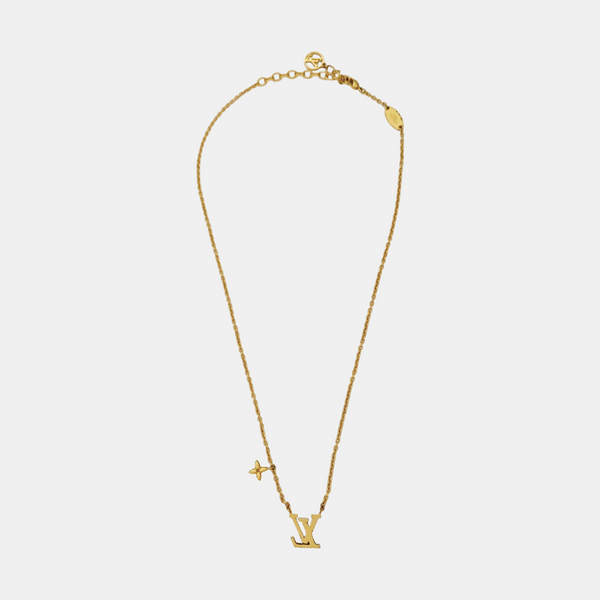 LV ICONIC Metal Gold Necklace