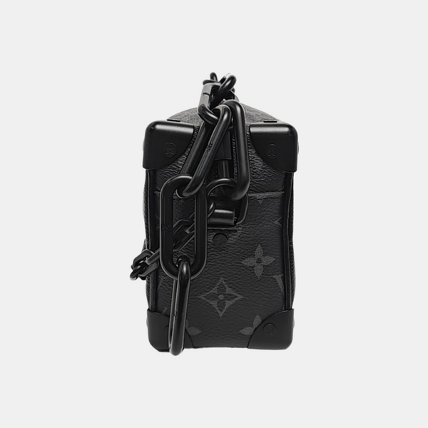 SOFT TRUNK Mini Monogram Coated Canvas Black