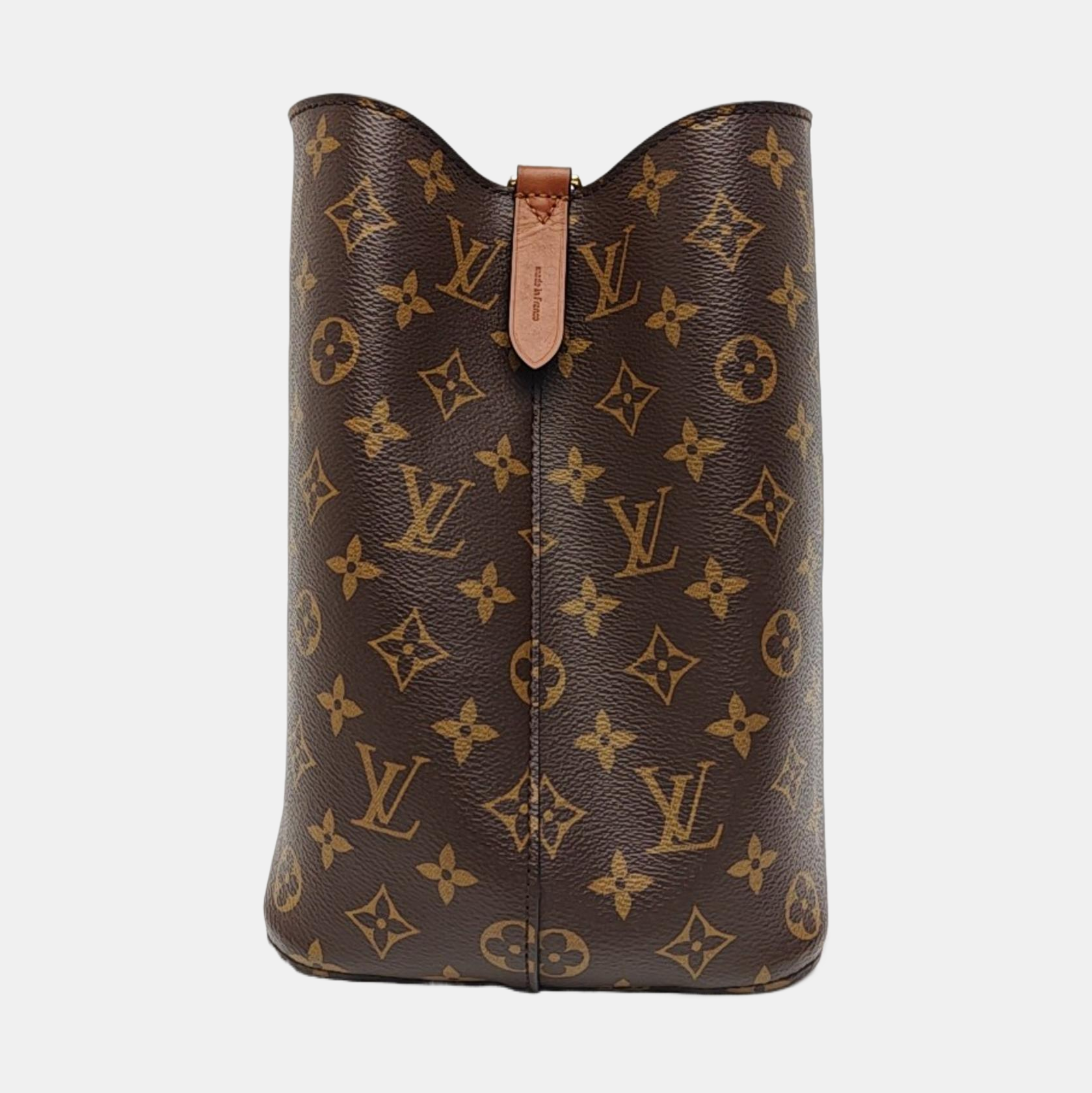 NÉONOÉ MM Monogram Coated Canvas Brown