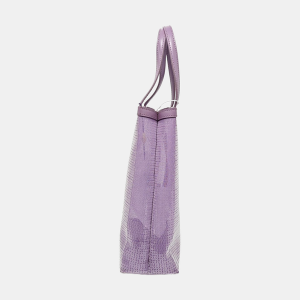 Special Material Tote Bag Purple