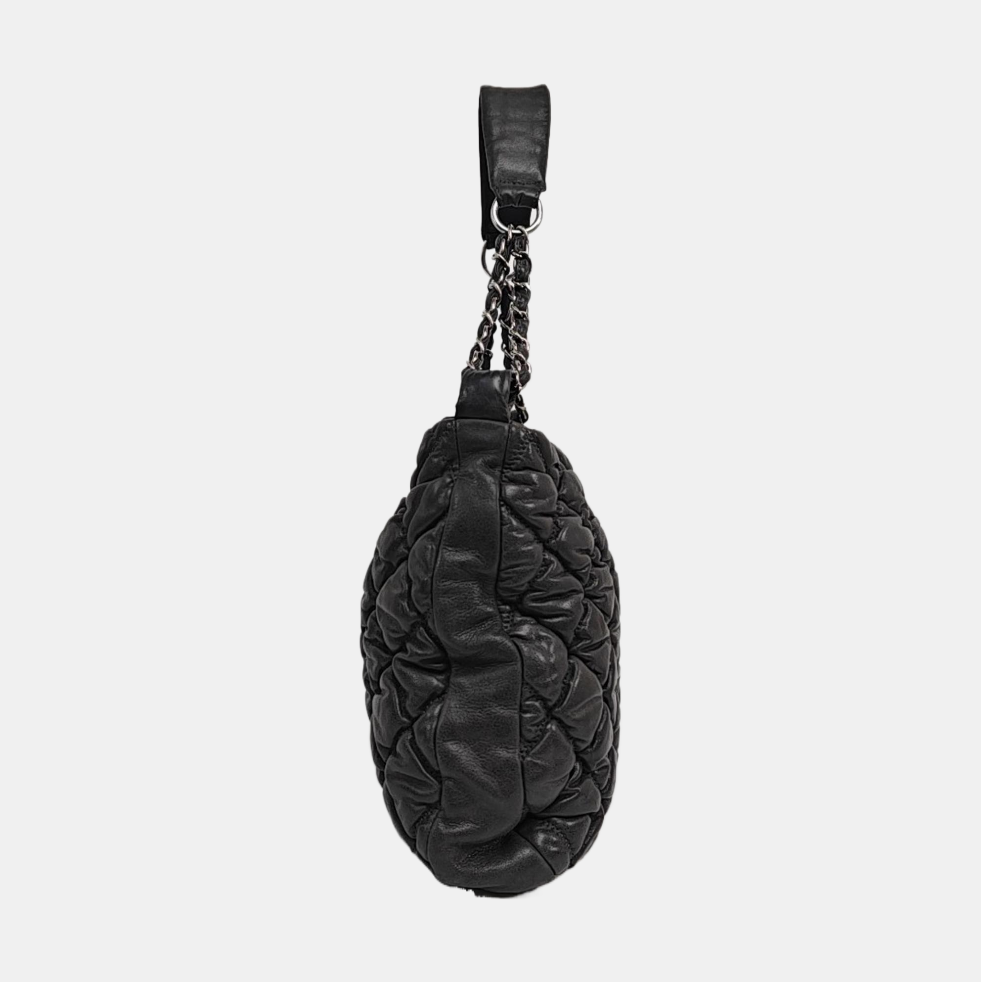 Quilted Calfskin Gray