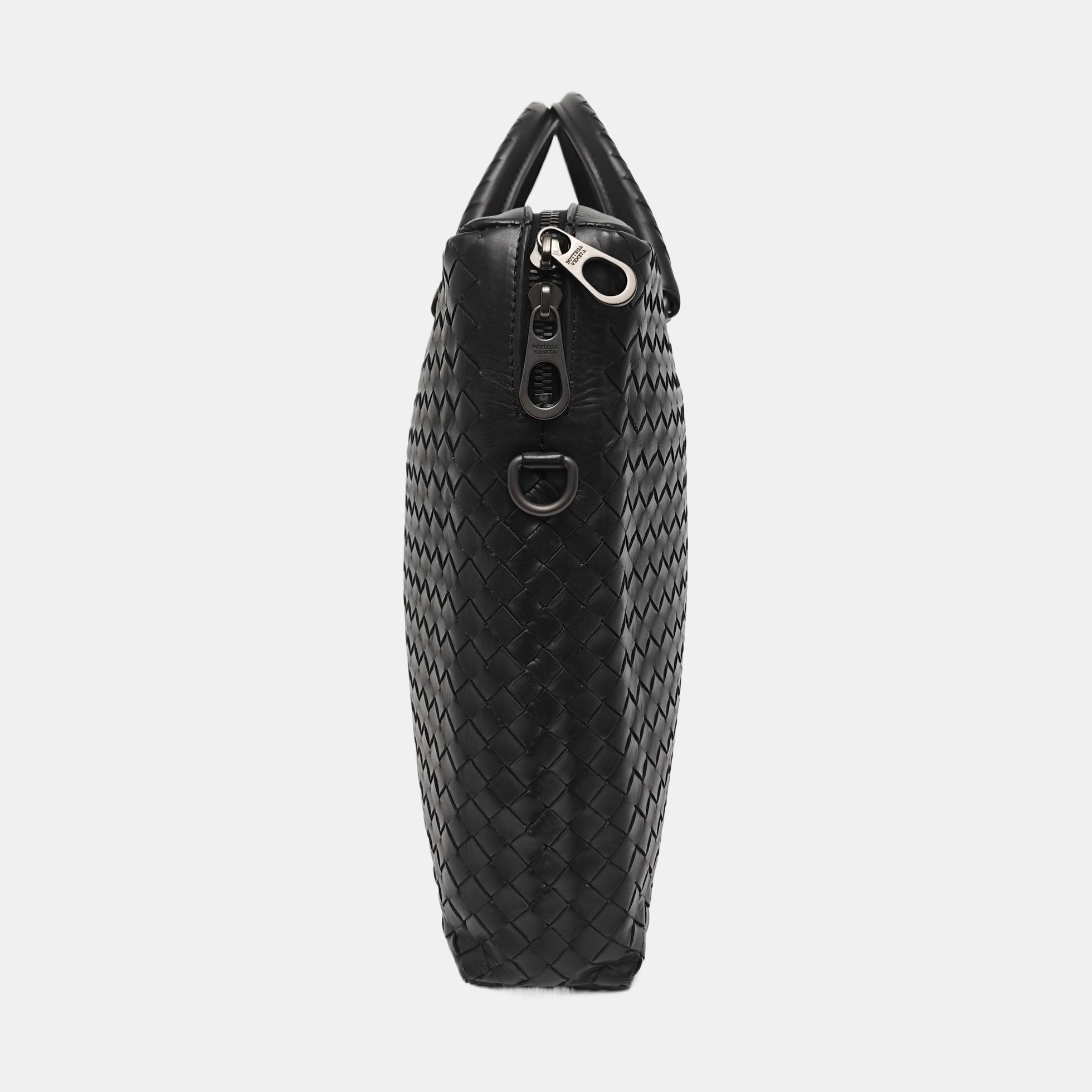 Calfskin Crossbody Bag Black