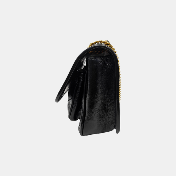 NIKI Mini Quilted Calfskin Black