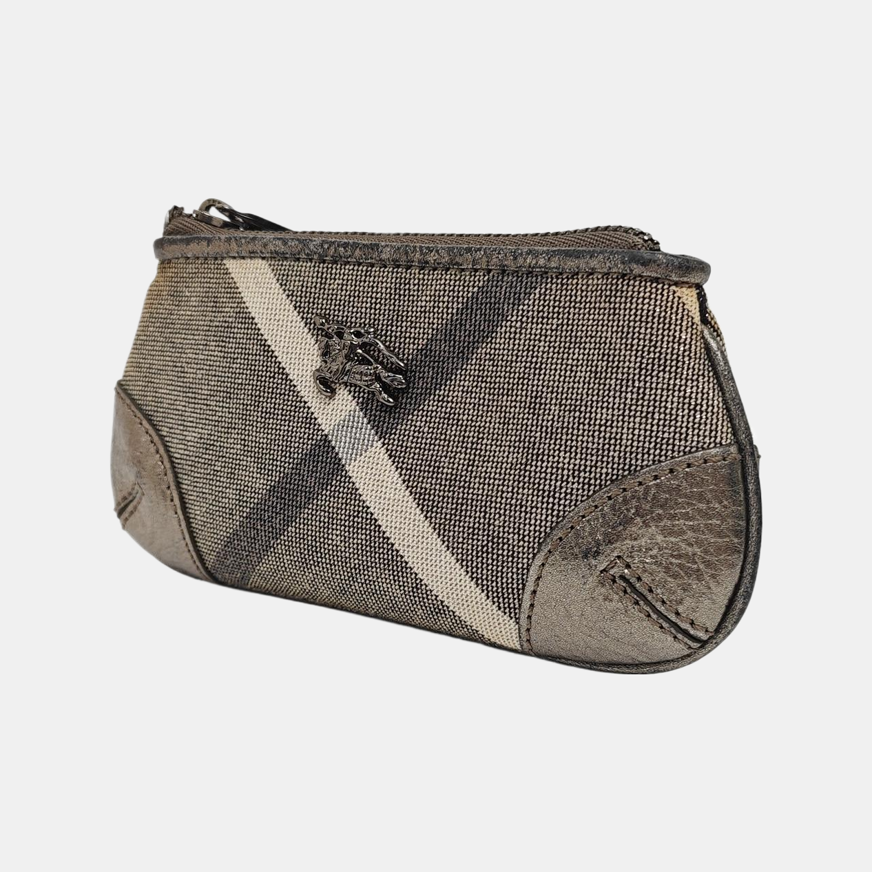 Canvas Clutch Gray