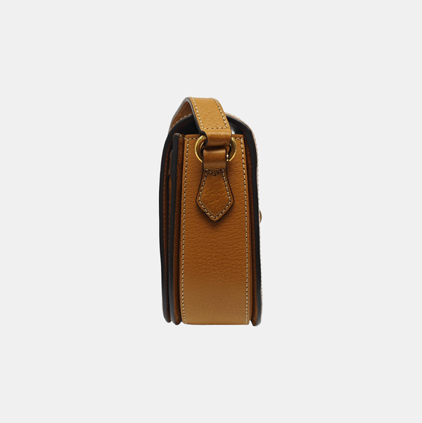 Disney X Gucci Small Monogram Coated Canvas Brown