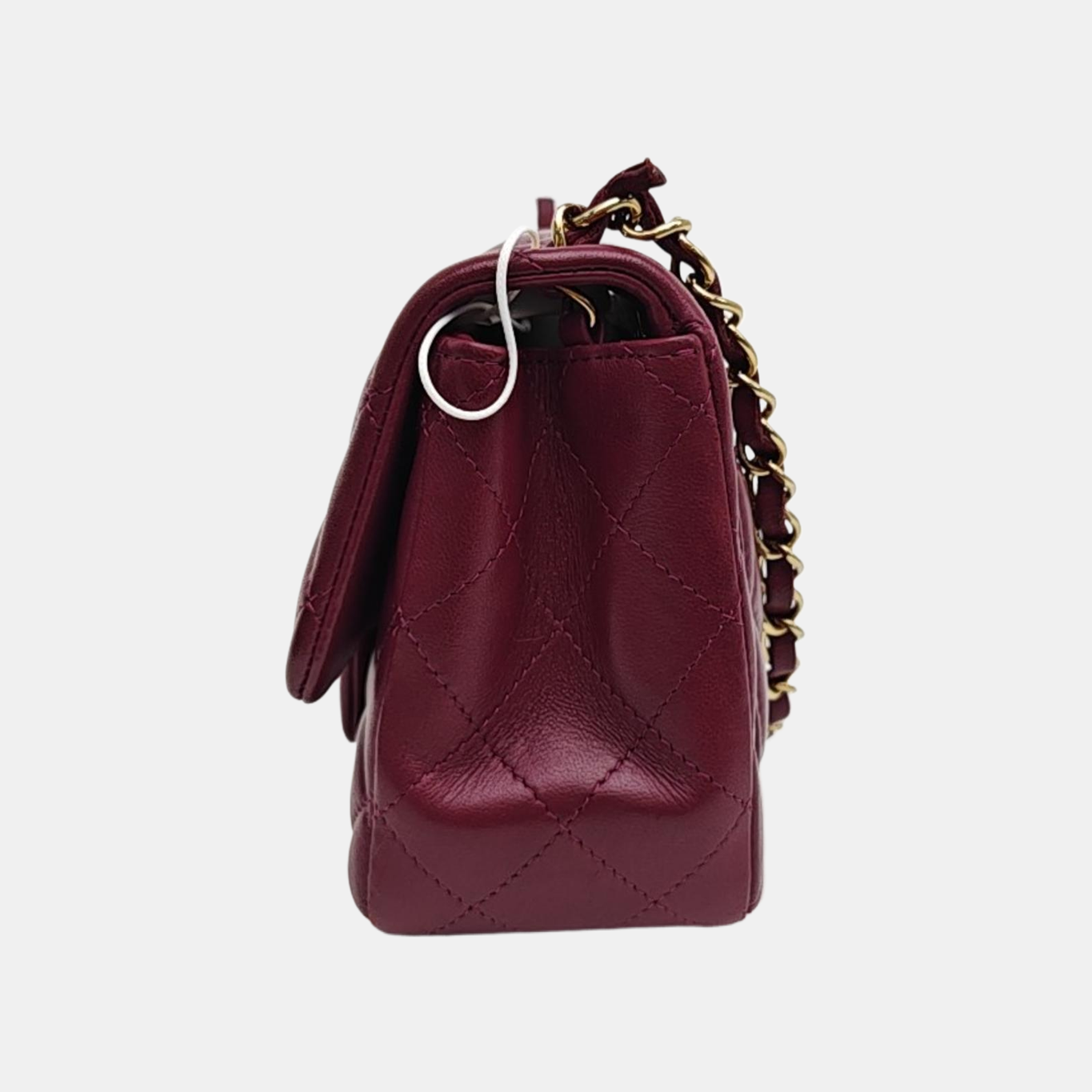 CLASSIC FLAP Mini Quilted Lambskin Purple