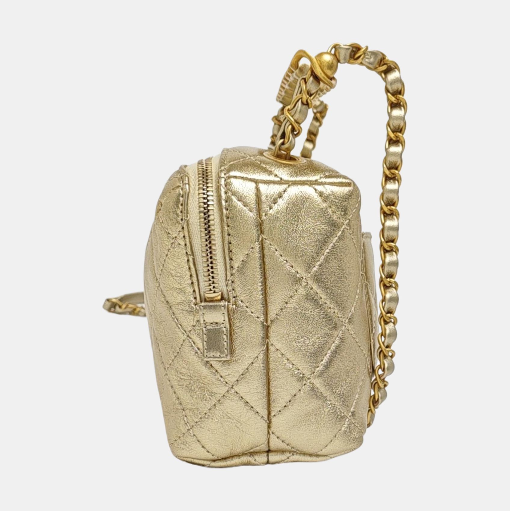 Quilted Lambskin Gold